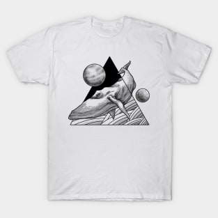 Flying whale T-Shirt